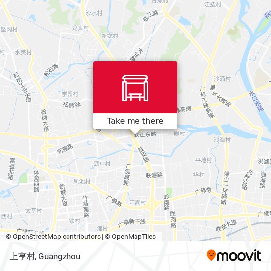 上亨村 map