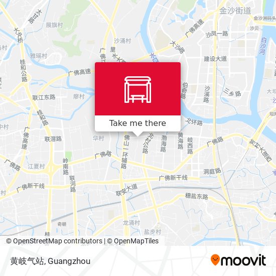 黄岐气站 map
