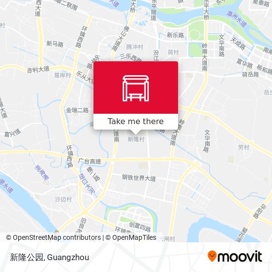新隆公园 map