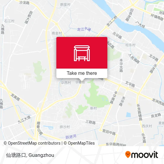 仙塘路口 map