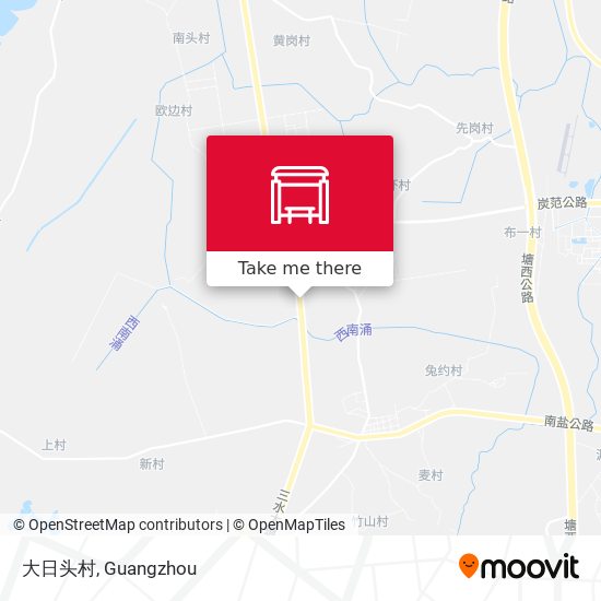 大日头村 map