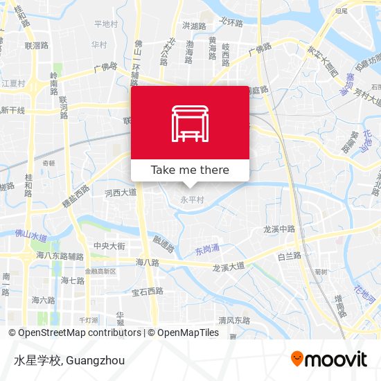 水星学校 map