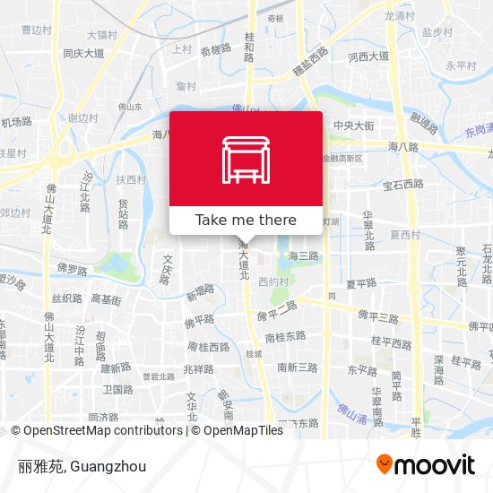 丽雅苑 map