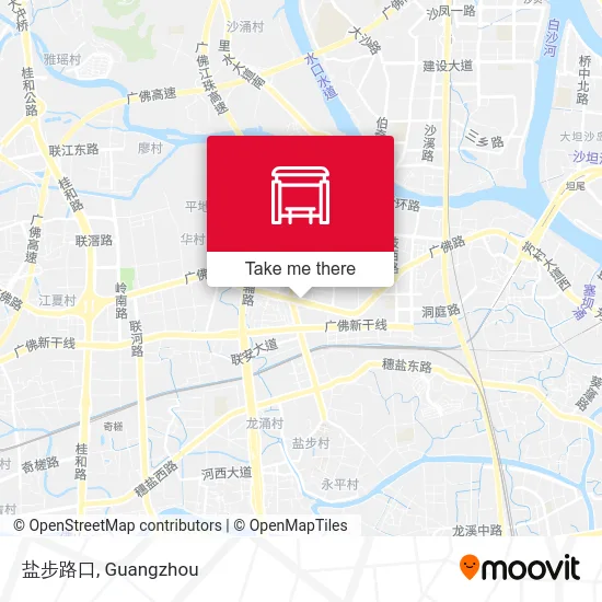 盐步路口 map