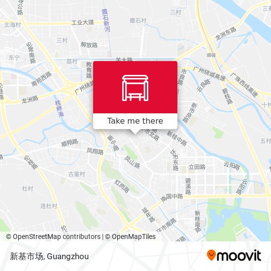 新基市场 map