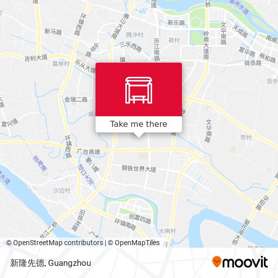 新隆先德 map