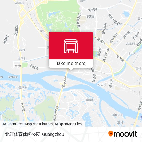 北江体育休闲公园 map