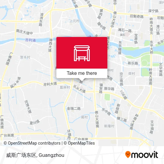 威斯广场东区 map