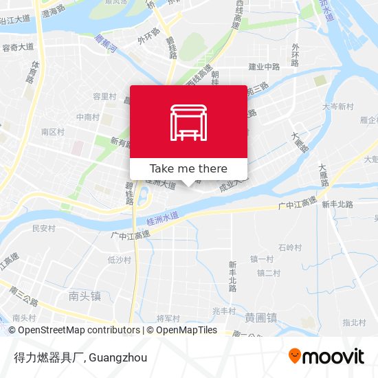 得力燃器具厂 map