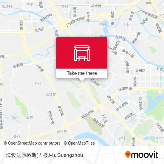 海骏达康格斯(古楼村) map