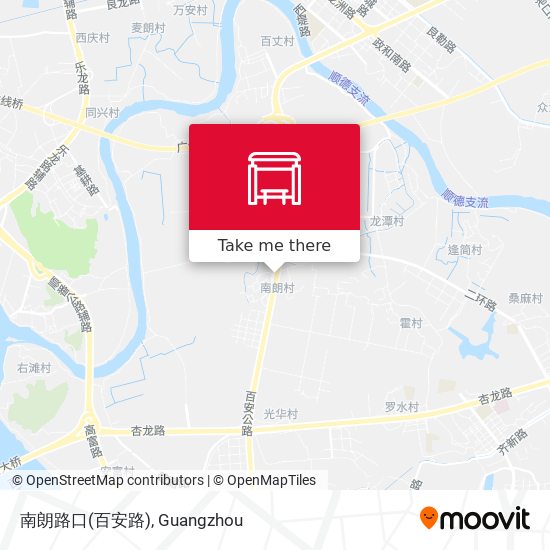 南朗路口(百安路) map