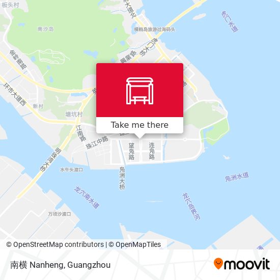 南横 Nanheng map