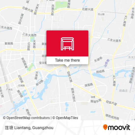 莲塘 Liantang map