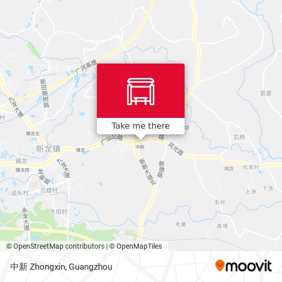 中新 Zhongxin map