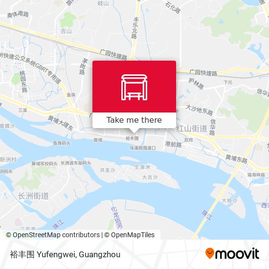 裕丰围 Yufengwei map
