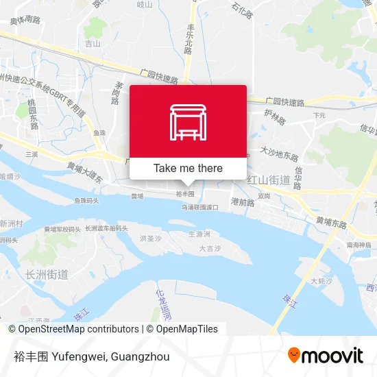 裕丰围 Yufengwei map
