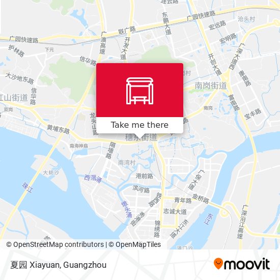 夏园 Xiayuan map
