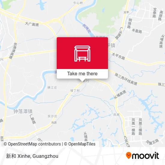 新和 Xinhe map