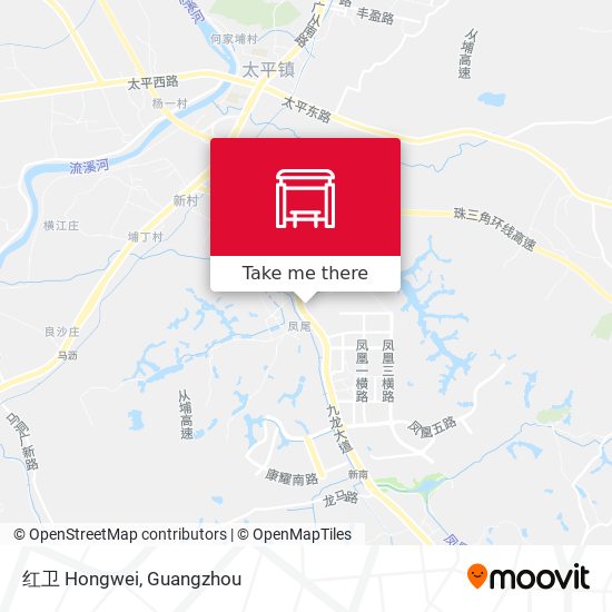 红卫 Hongwei map