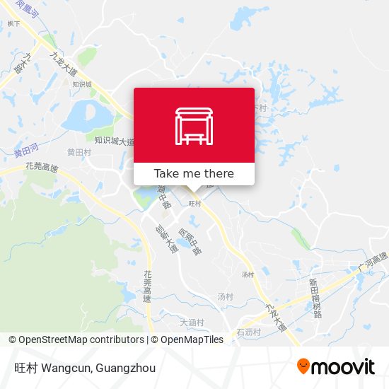 旺村 Wangcun map