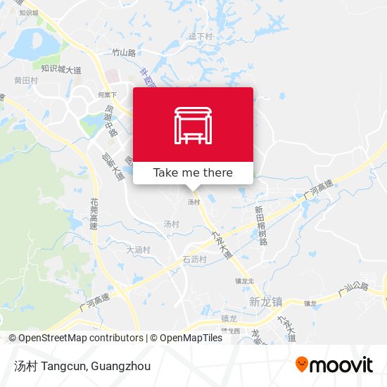 汤村 Tangcun map