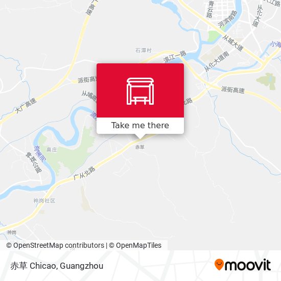 赤草 Chicao map