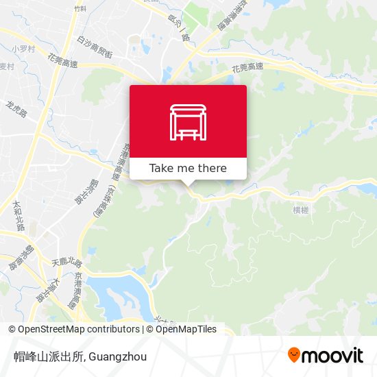 帽峰山派出所 map