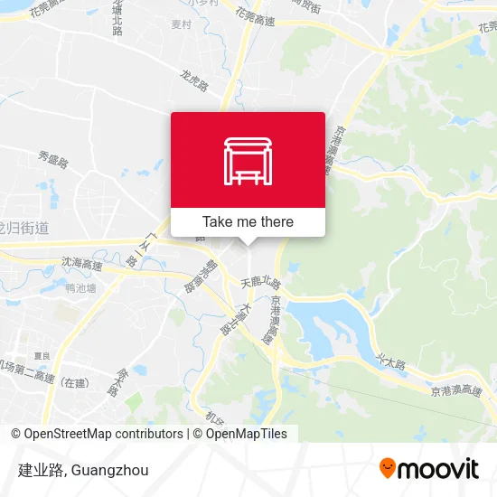 建业路 map
