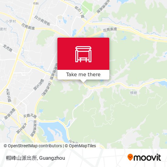帽峰山派出所 map