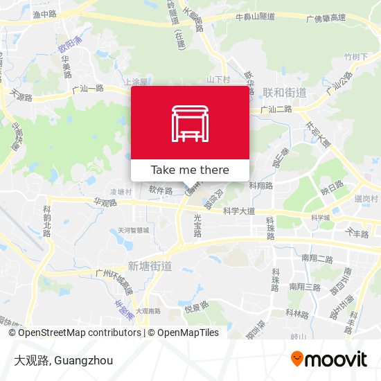 大观路 map