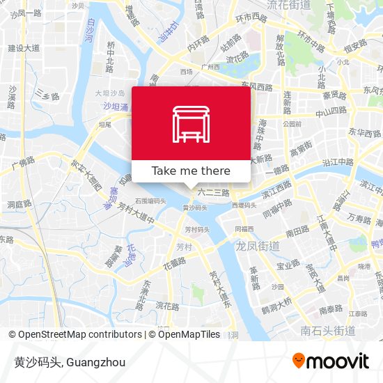 黄沙码头 map
