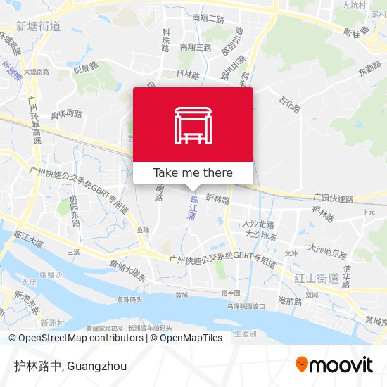 护林路中 map