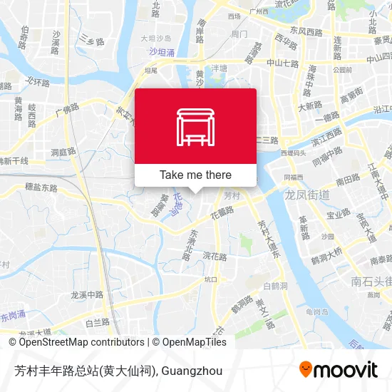 芳村丰年路总站(黄大仙祠) map