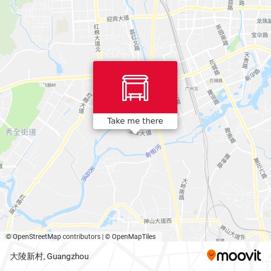 大陵新村 map