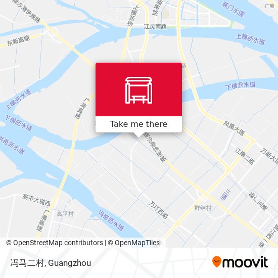 冯马二村 map