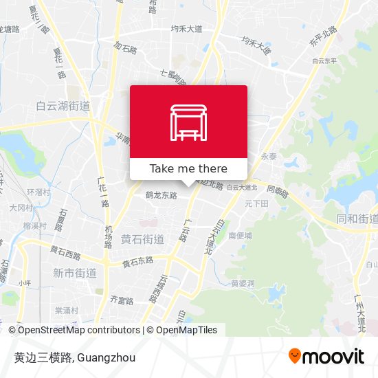 黄边三横路 map