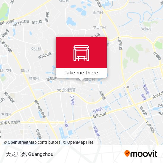大龙居委 map