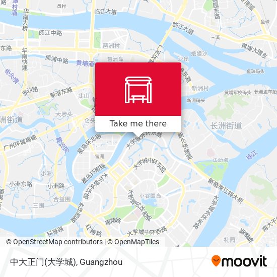 中大正门(大学城) map
