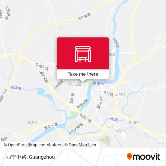 西宁中路 map