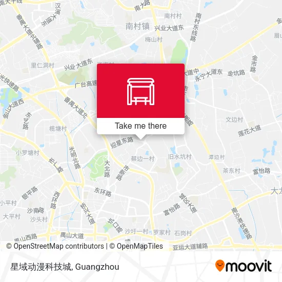 星域动漫科技城 map