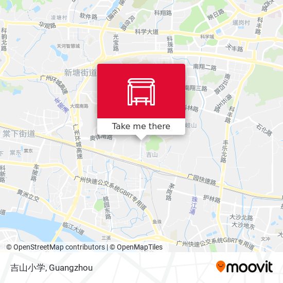 吉山小学 map