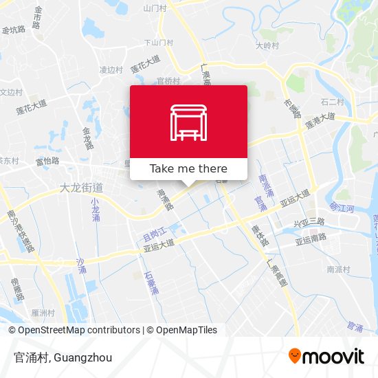 官涌村 map