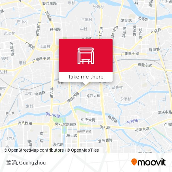 莺涌 map