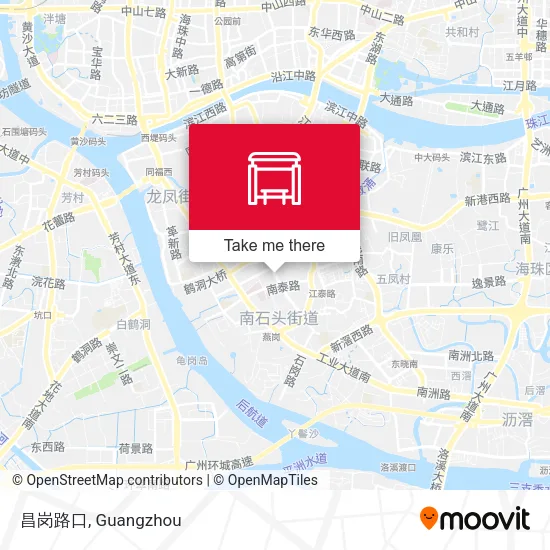 昌岗路口 map
