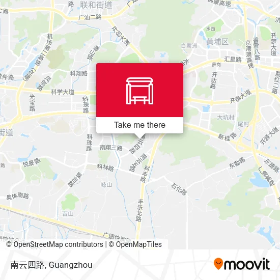 南云四路 map