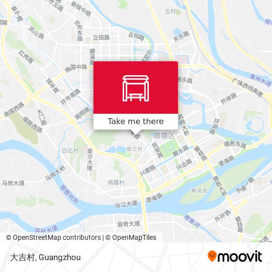 大吉村 map
