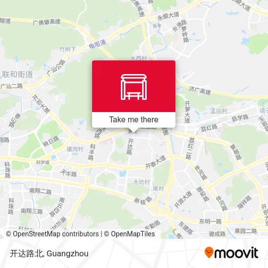 开达路北 map