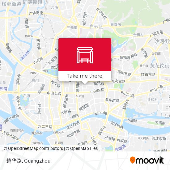 越华路 map