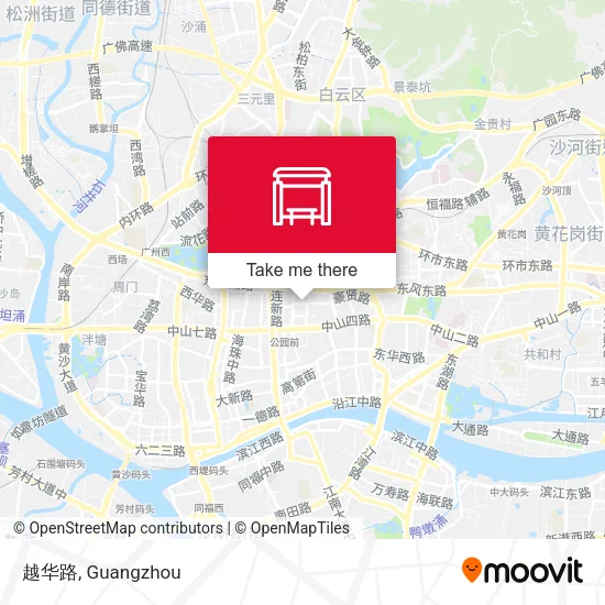 越华路 map