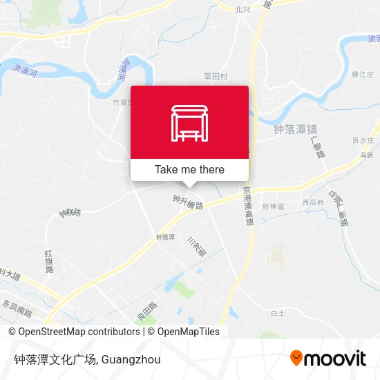 钟落潭文化广场 map